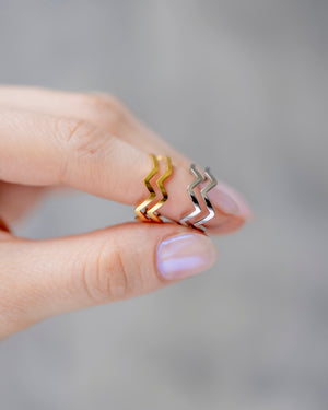 Zig Zag Ring - Bangili