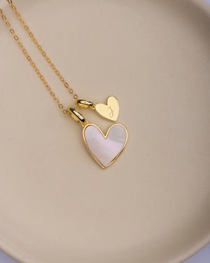 Be Mine Initial Necklace (Gold)